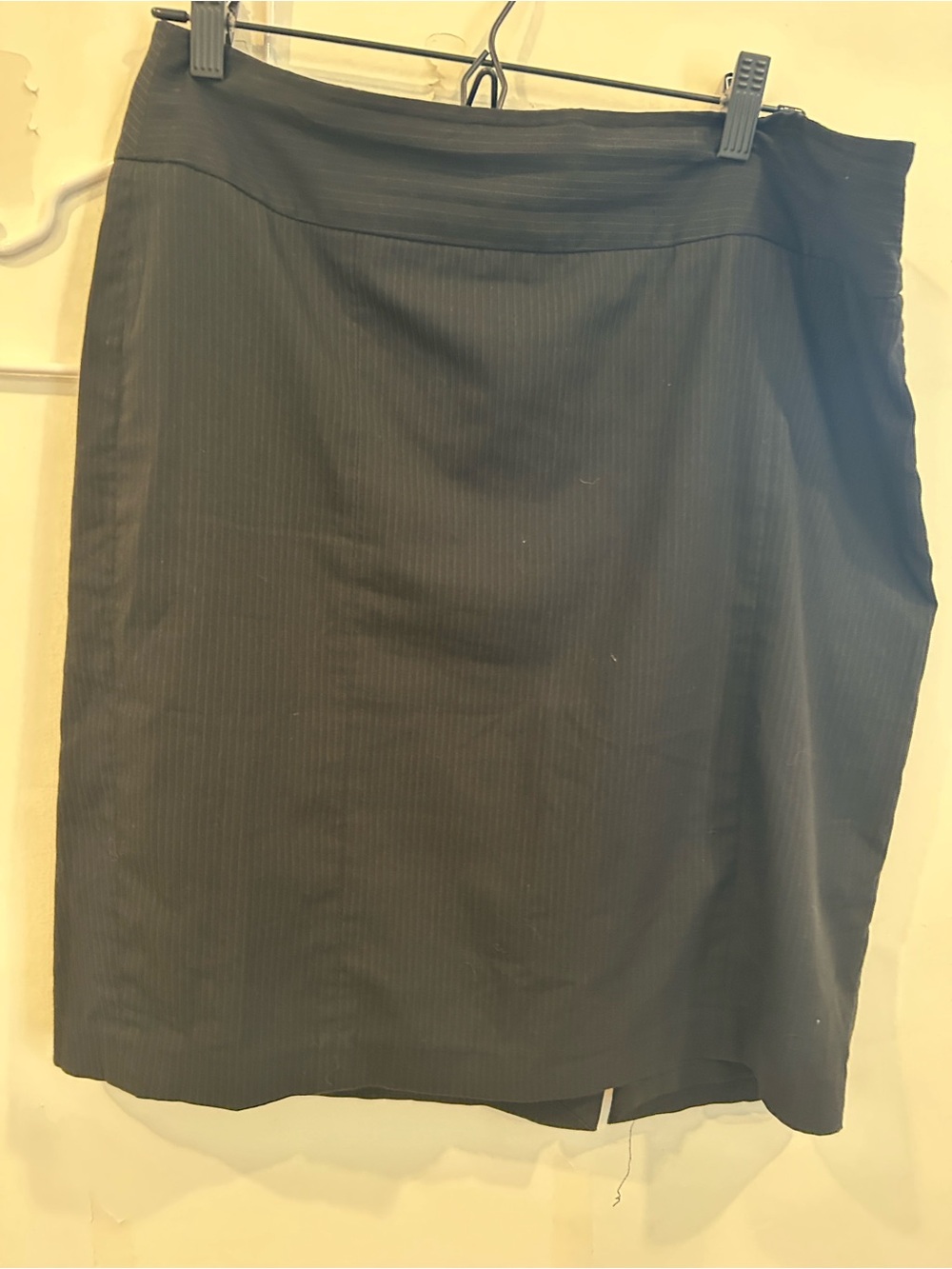 The Limited Vintage Black Pinstripe Pencil Skirt - Women size 10